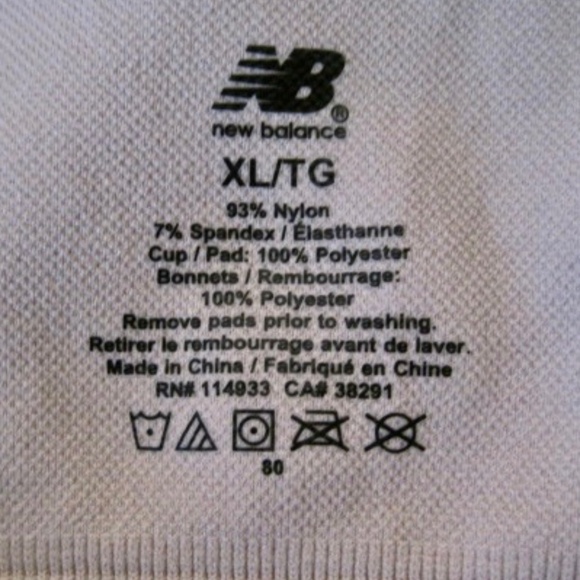 New Balance Seamless Racerback Sports Bra - Picture 7 of 9